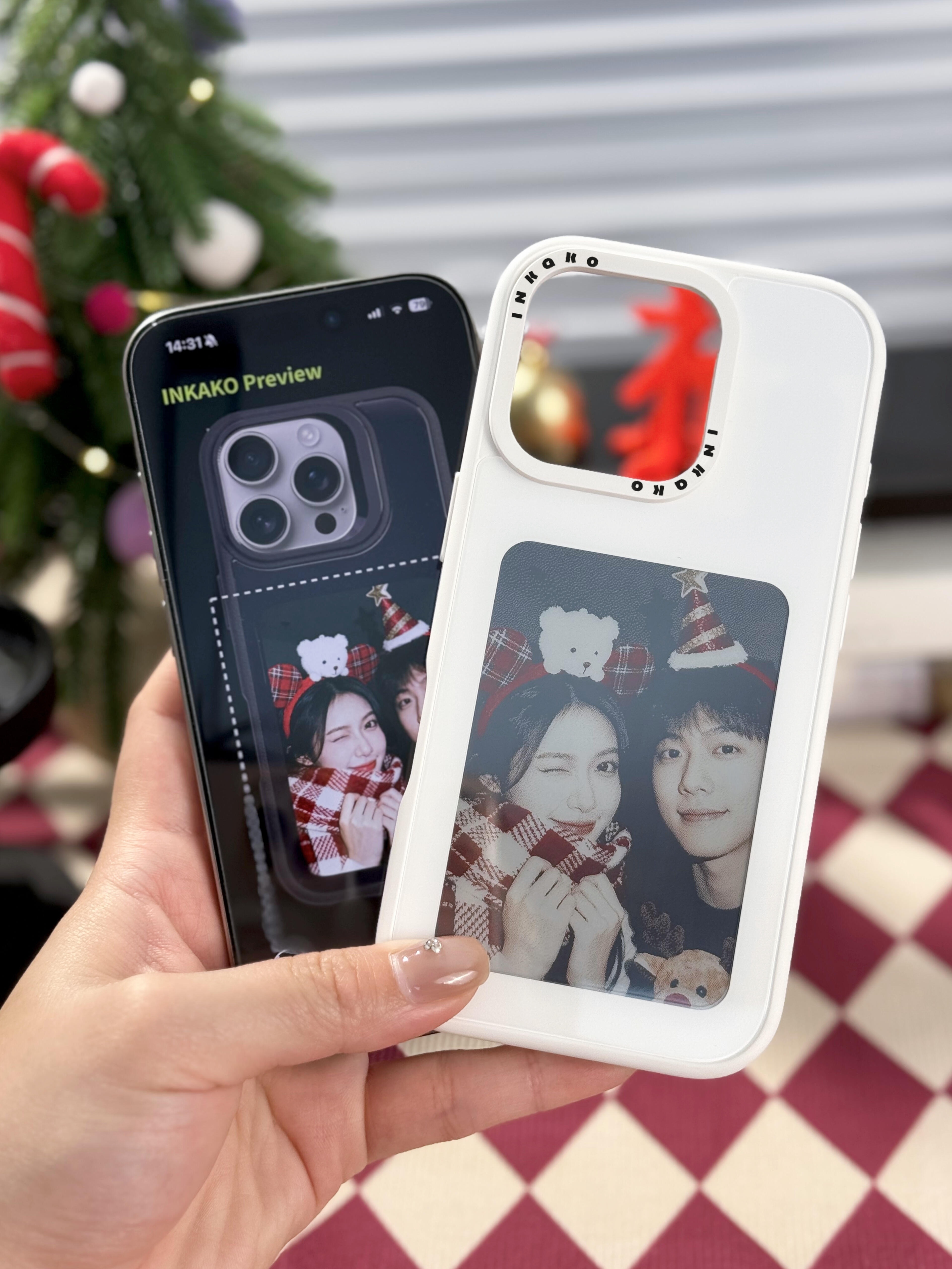 映壳 INKAKO 智能墨水屏手机壳、映壳手机壳、智能墨水屏手机壳、无源 NFC 墨水屏手机壳、电子墨水屏手机壳